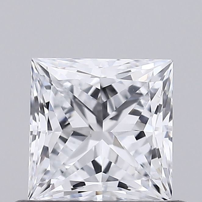 0.60ct D VS1 Rare Carat Ideal Cut Princess Lab Grown Diamond