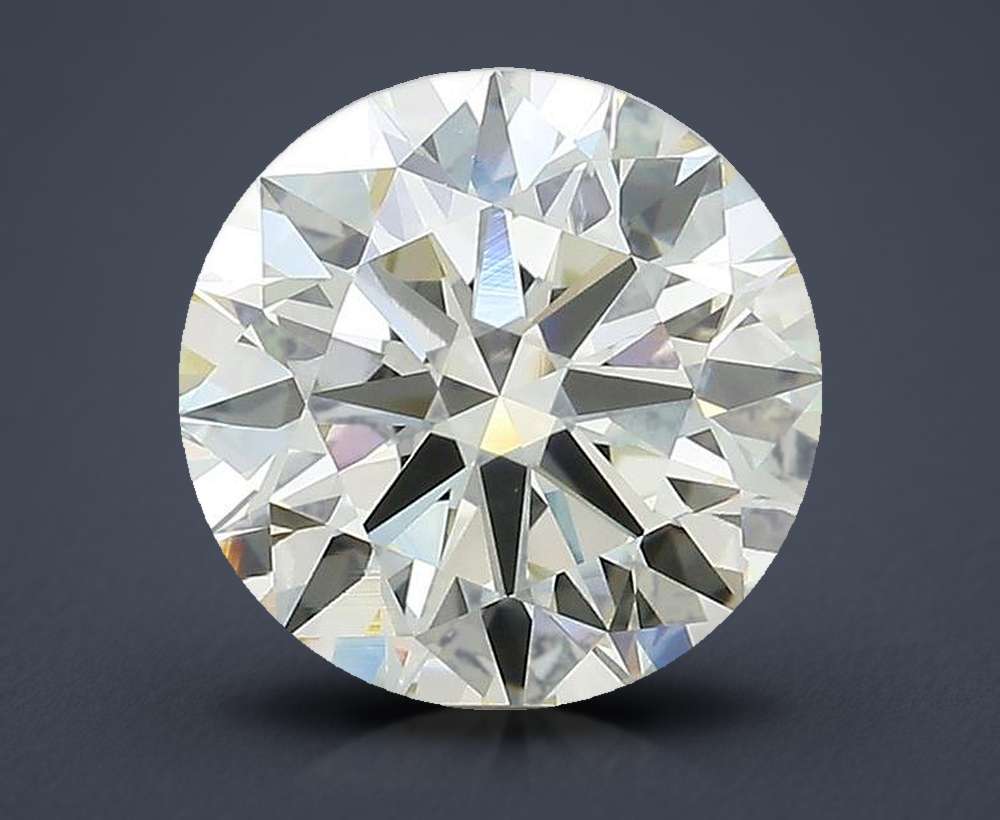 3.08 Carat Round Natural Diamond