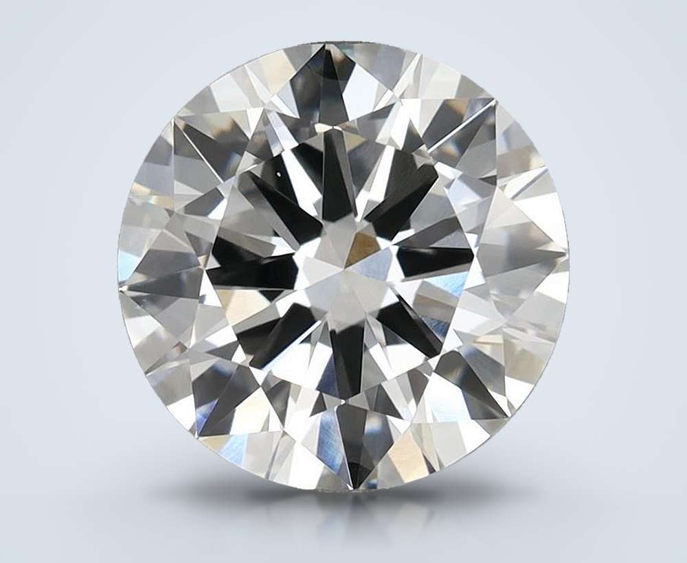 3.96 Carat Round Lab Diamond