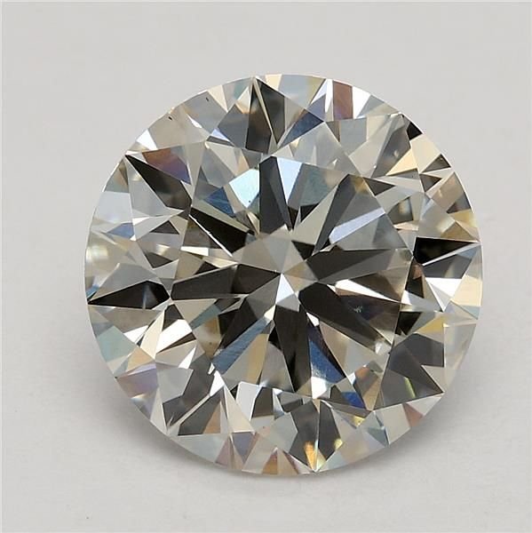 2.71ct I VS1 Excellent Cut Round Lab Grown Diamond