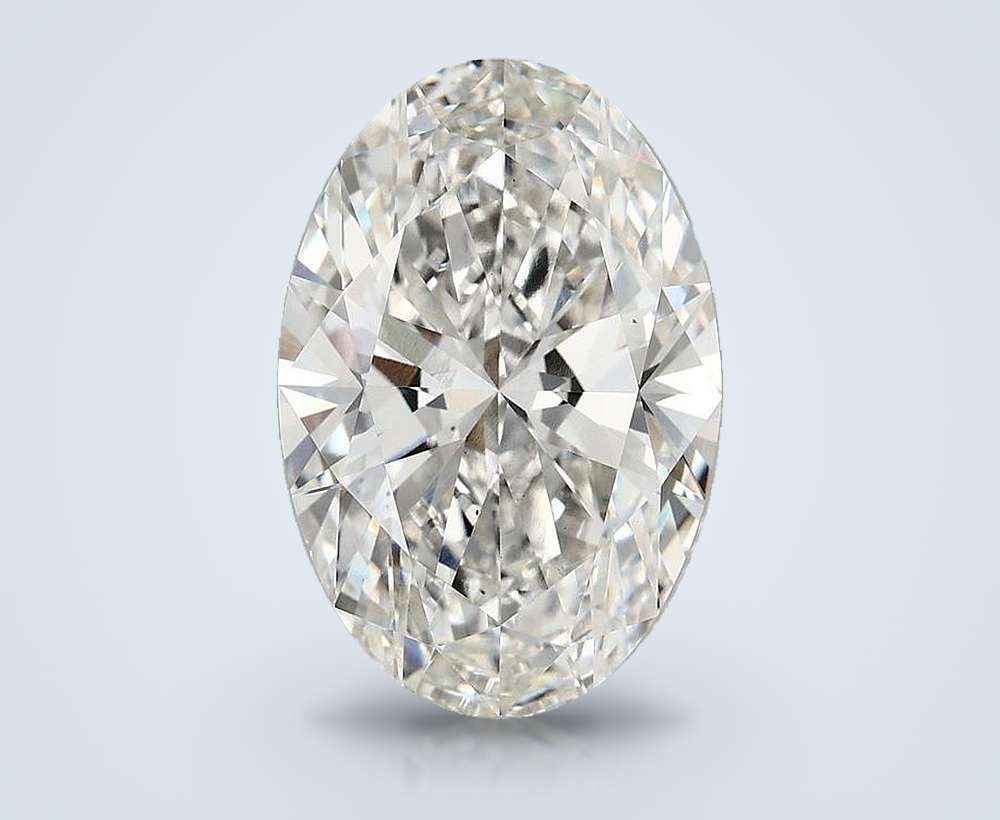 7.02 Carat Oval Lab Diamond