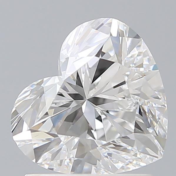 1.59ct E VS2 Rare Carat Ideal Cut Heart Lab Grown Diamond