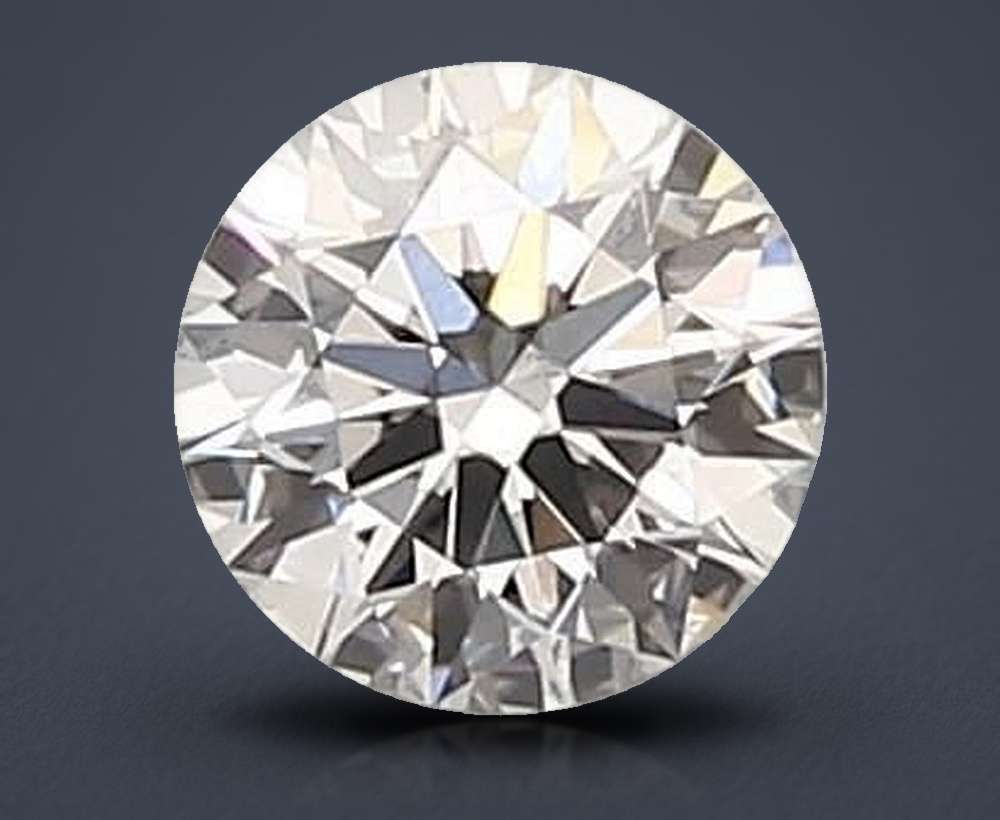 0.57 Carat Round Lab Diamond