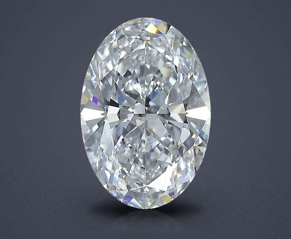 1.37 Carat Oval Natural Diamond