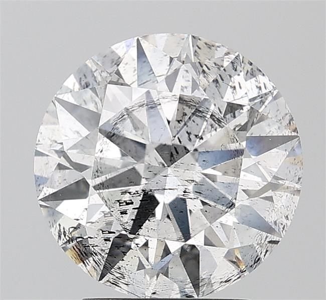3.05ct F SI2 Rare Carat Ideal Cut Round Lab Grown Diamond