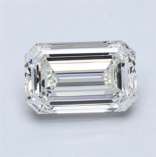 1.01ct I VVS2 Rare Carat Ideal Cut Emerald Diamond