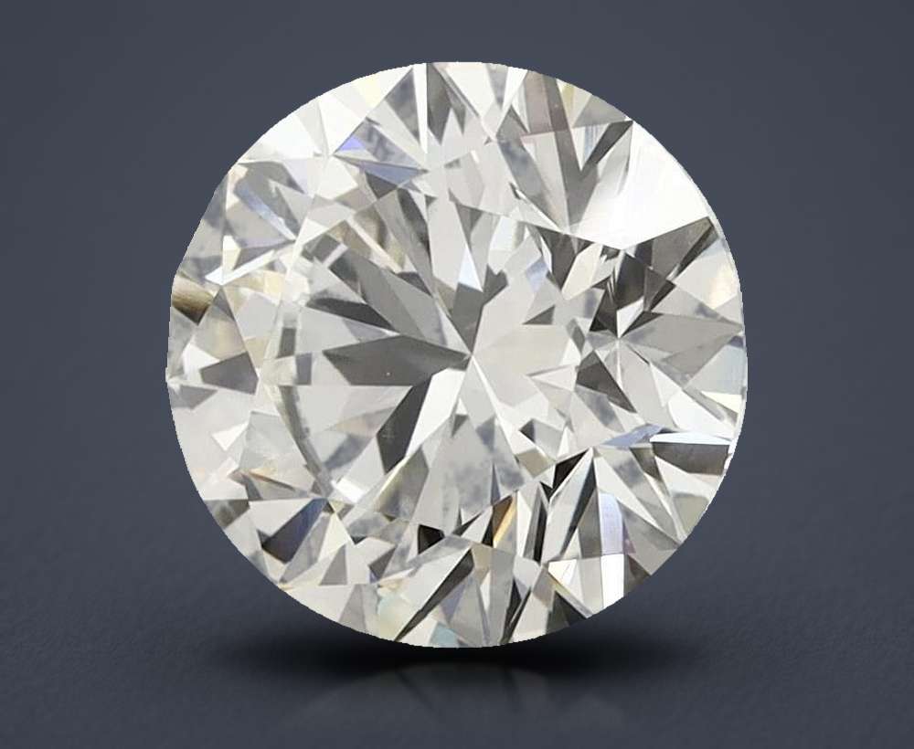 3.30 Carat Round Lab Diamond