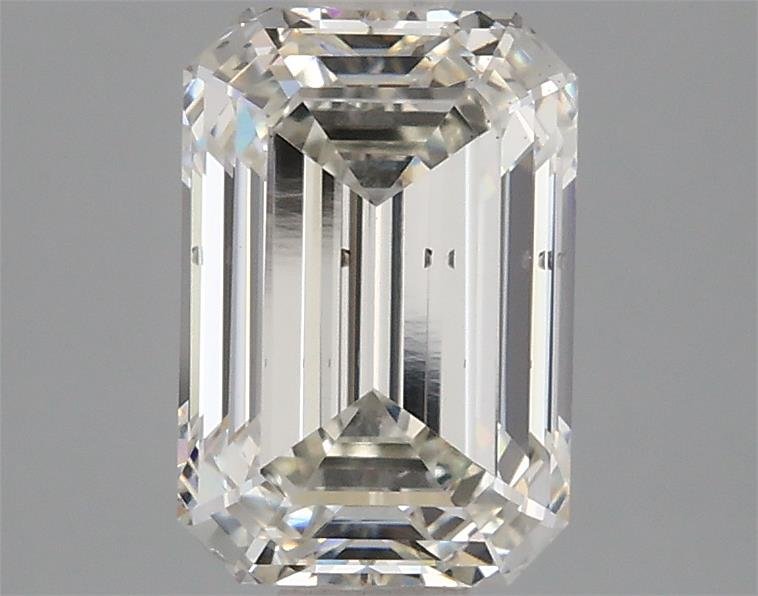 2.21ct H VS2 Excellent Cut Emerald Lab Grown Diamond