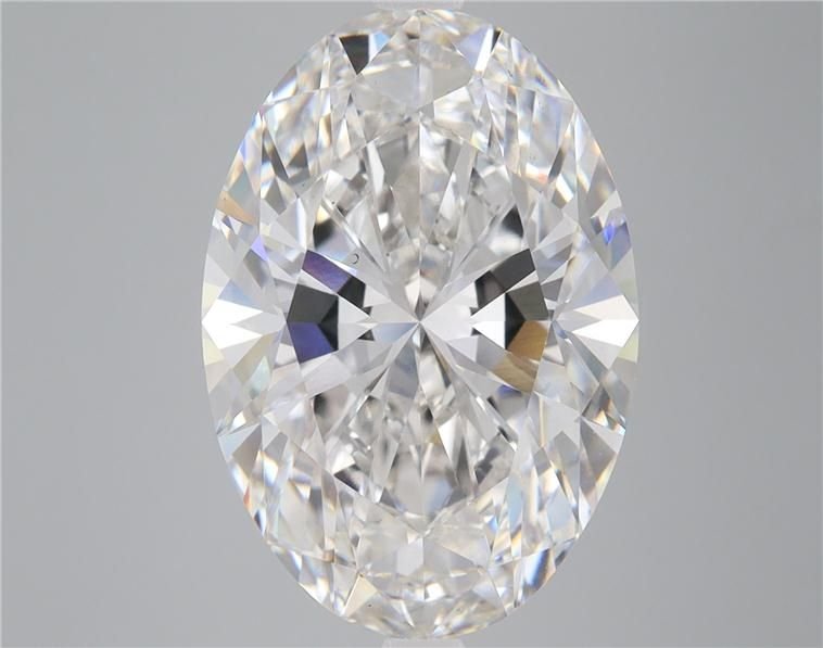 9.47ct G VS2 Rare Carat Ideal Cut Oval Lab Grown Diamond