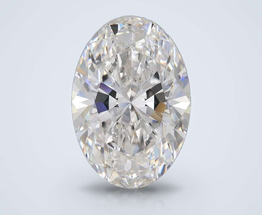9.47 Carat Oval Lab Diamond