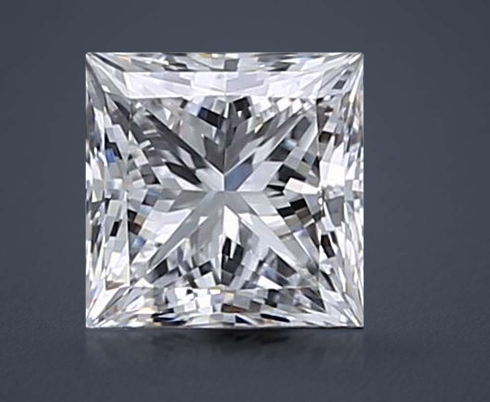 0.53 Carat Princess Lab Diamond