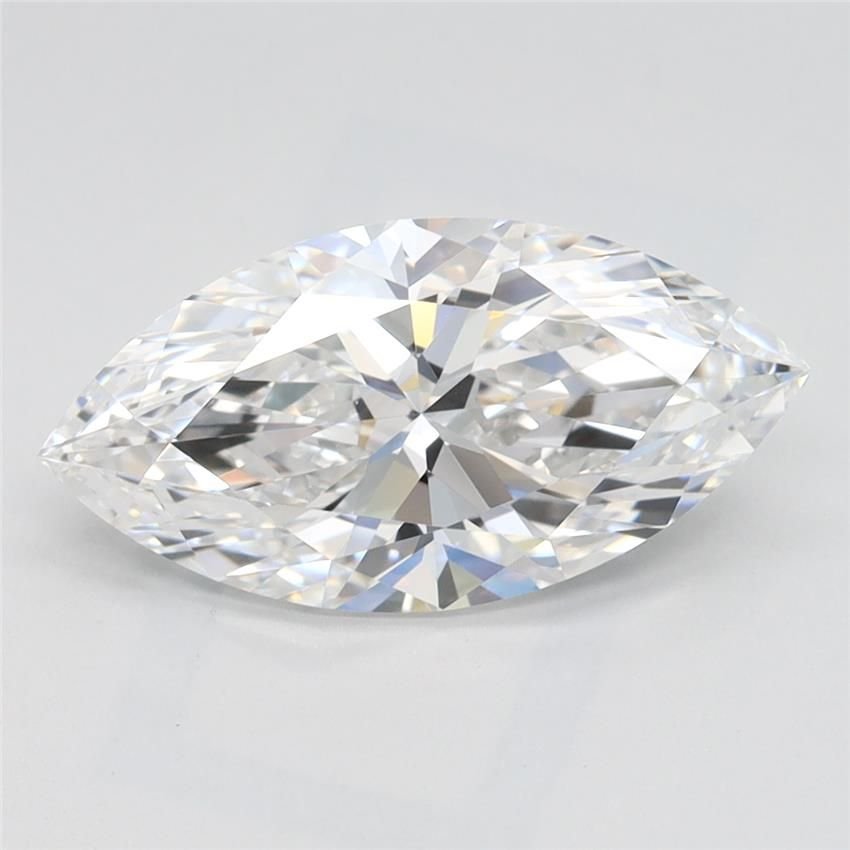 2.04ct D VVS1 Rare Carat Ideal Cut Marquise Lab Grown Diamond
