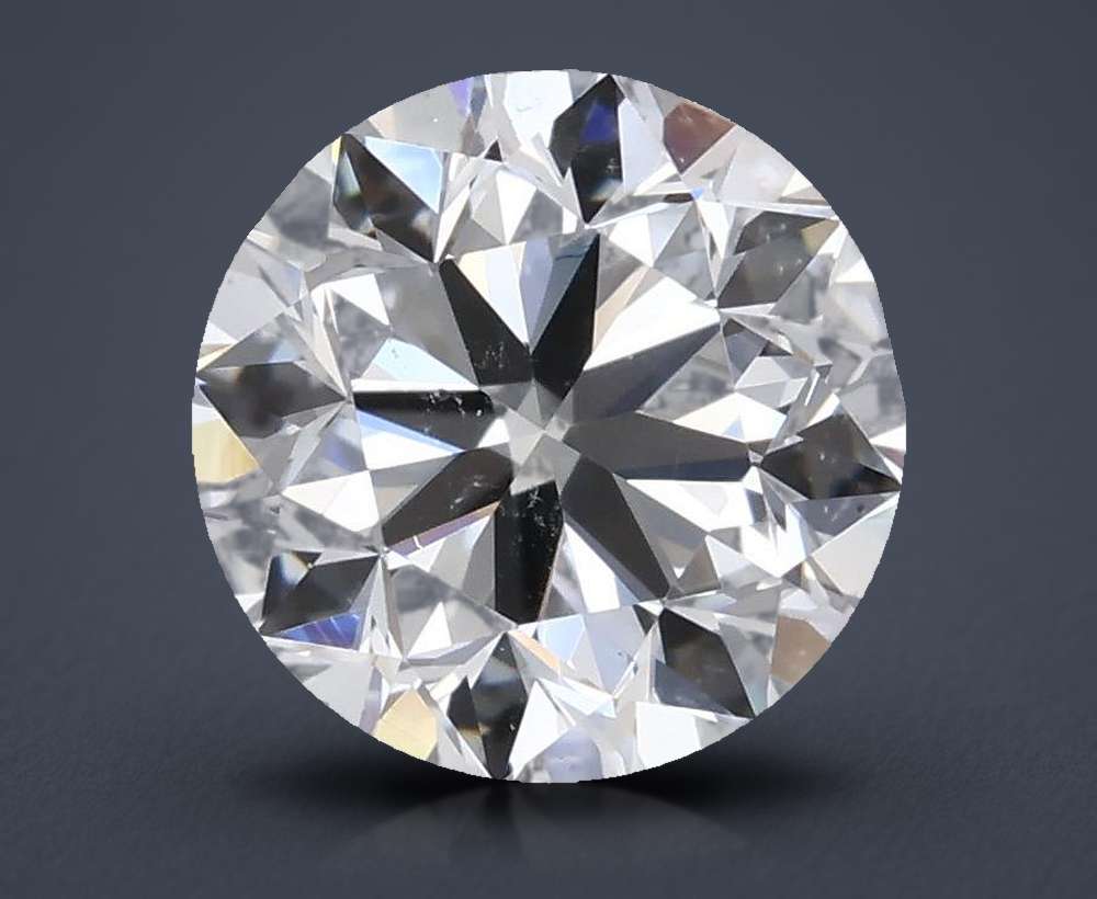 0.90 Carat Round Natural Diamond