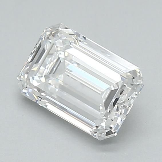 1.02ct D VS1 Rare Carat Ideal Cut Emerald Lab Grown Diamond