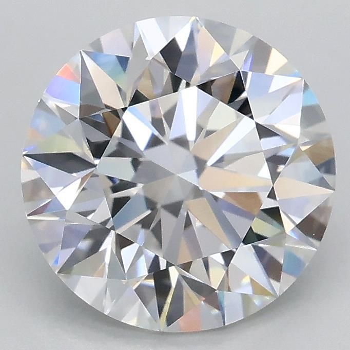 2.03ct D VVS2 Rare Carat Ideal Cut Round Lab Grown Diamond