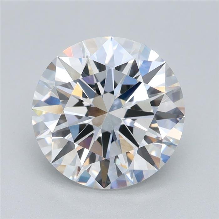 2.13ct F VS1 Rare Carat Ideal Cut Round Lab Grown Diamond