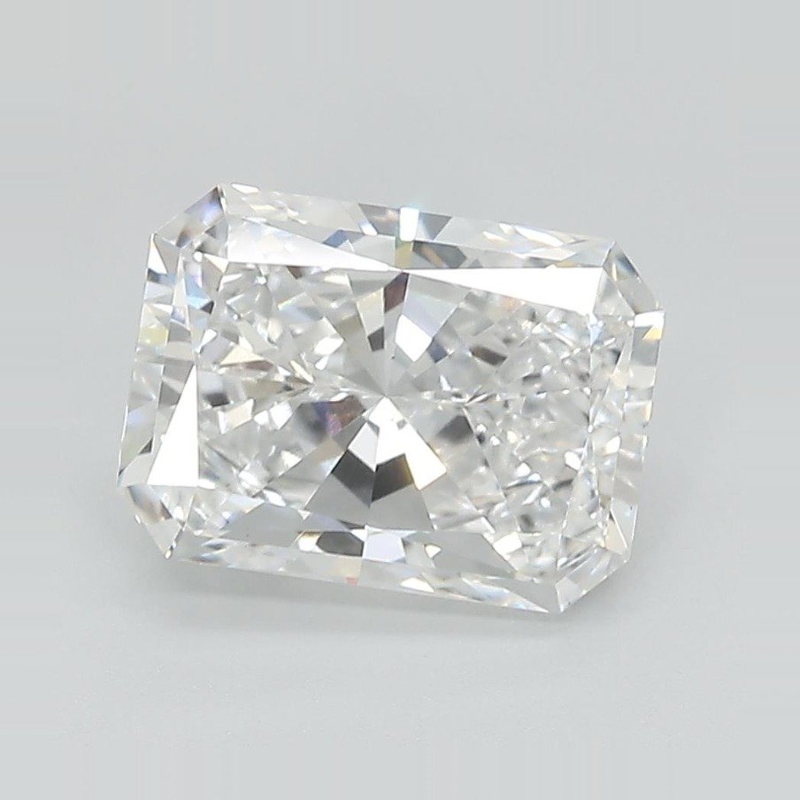 2.51ct D VS1 Rare Carat Ideal Cut Radiant Lab Grown Diamond