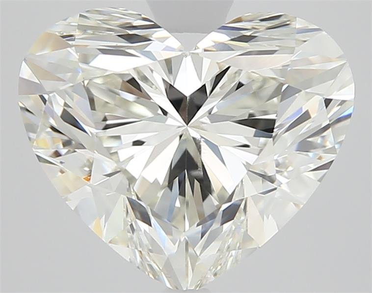 3.03ct K VS1 Rare Carat Ideal Cut Heart Diamond