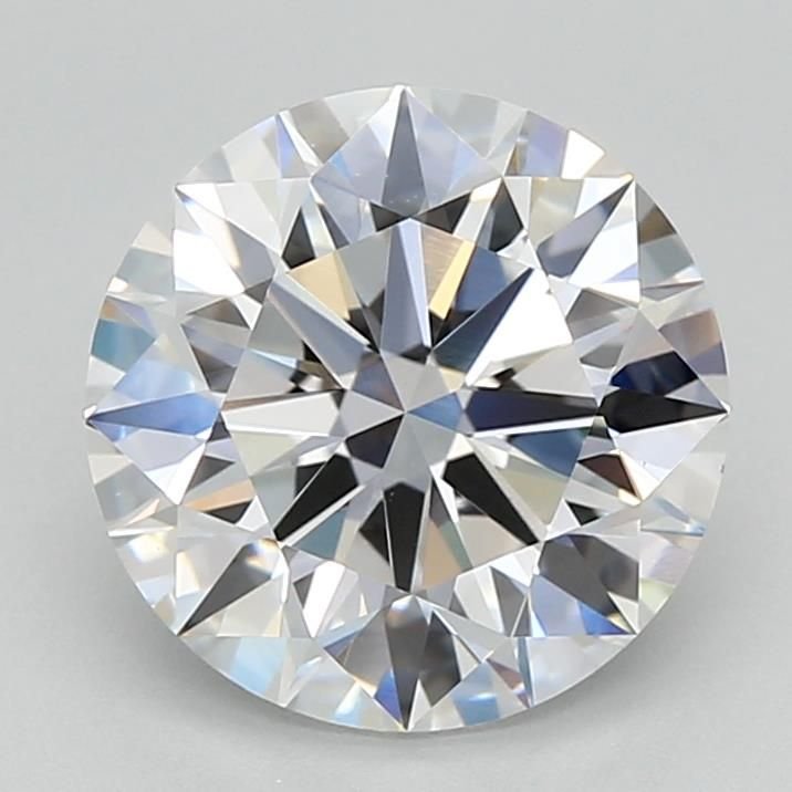 3.04ct E VS1 Rare Carat Ideal Cut Round Lab Grown Diamond