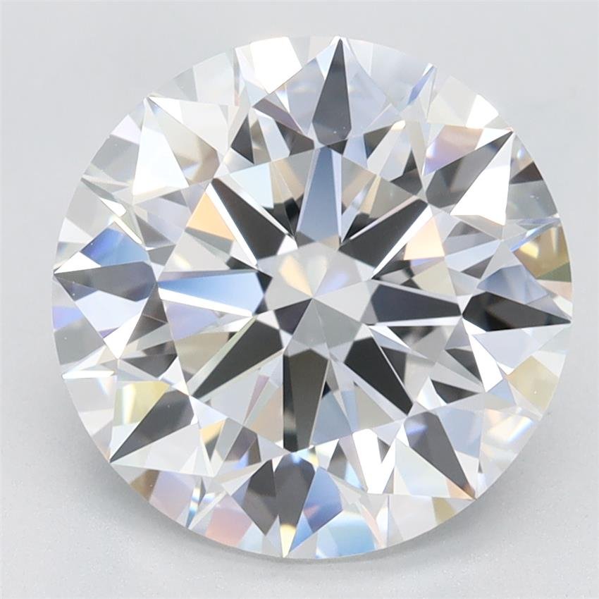 3.55ct D VS1 Rare Carat Ideal Cut Round Lab Grown Diamond