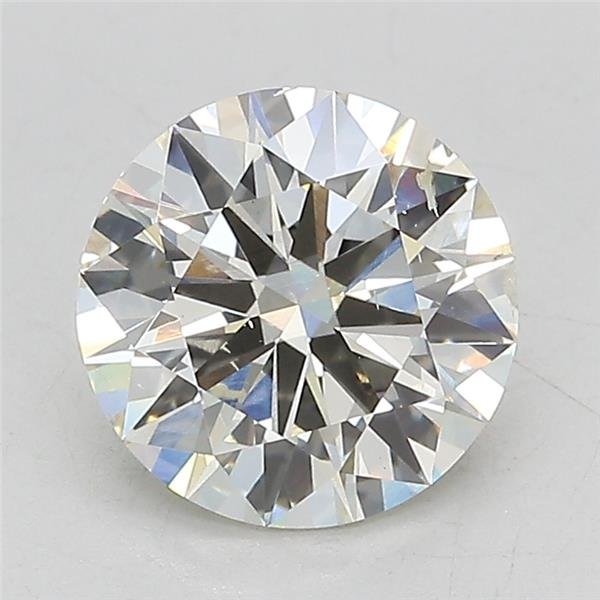 2.01ct J SI1 Excellent Cut Round Lab Grown Diamond