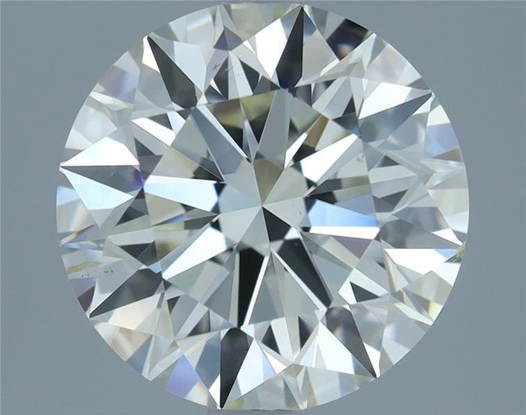 2.50ct I SI1 Rare Carat Ideal Cut Round Diamond