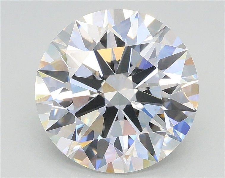 3.58ct E VS1 Rare Carat Ideal Cut Round Lab Grown Diamond