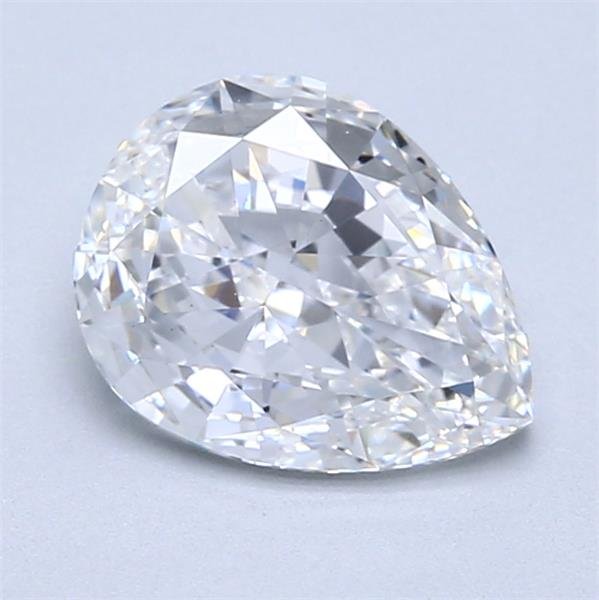 1.54ct E VS2 Good Cut Pear Diamond