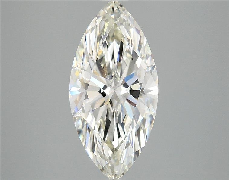 3.01ct H VS2 Rare Carat Ideal Cut Marquise Lab Grown Diamond