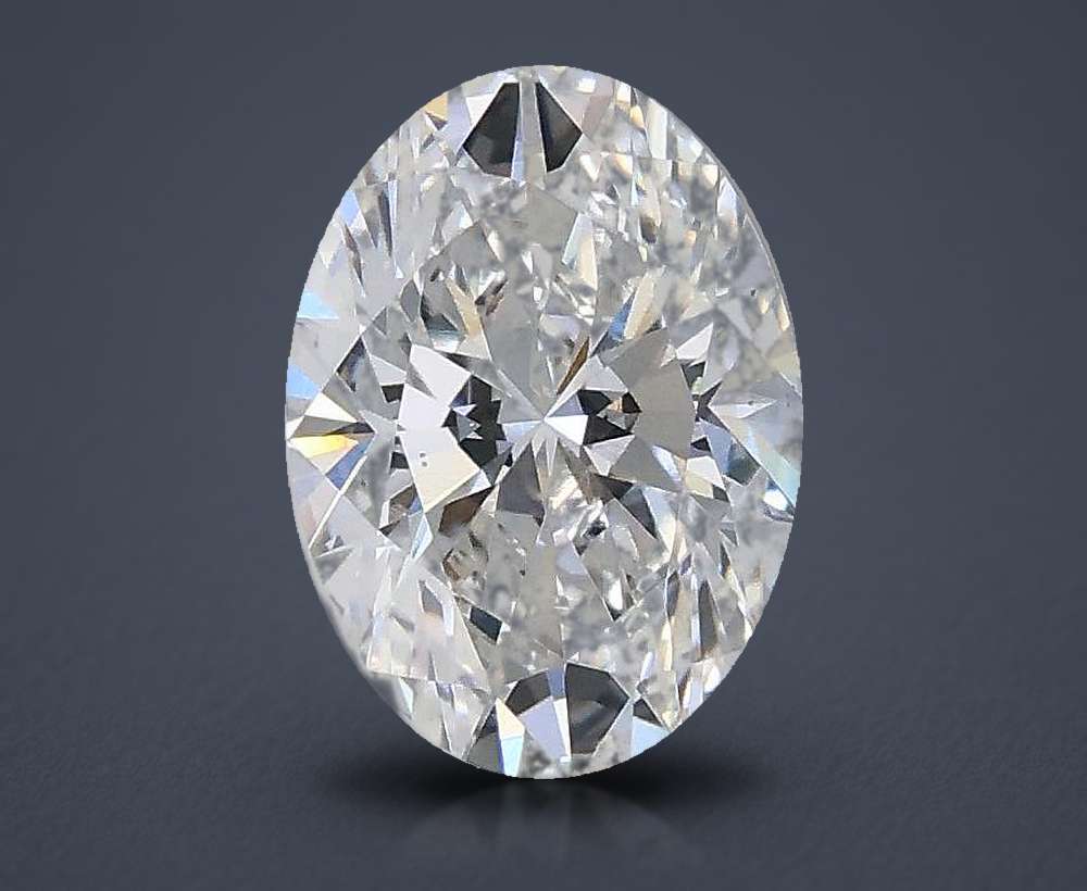 0.91 Carat Oval Lab Diamond