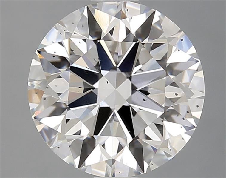 2.22ct D SI1 Rare Carat Ideal Cut Round Lab Grown Diamond