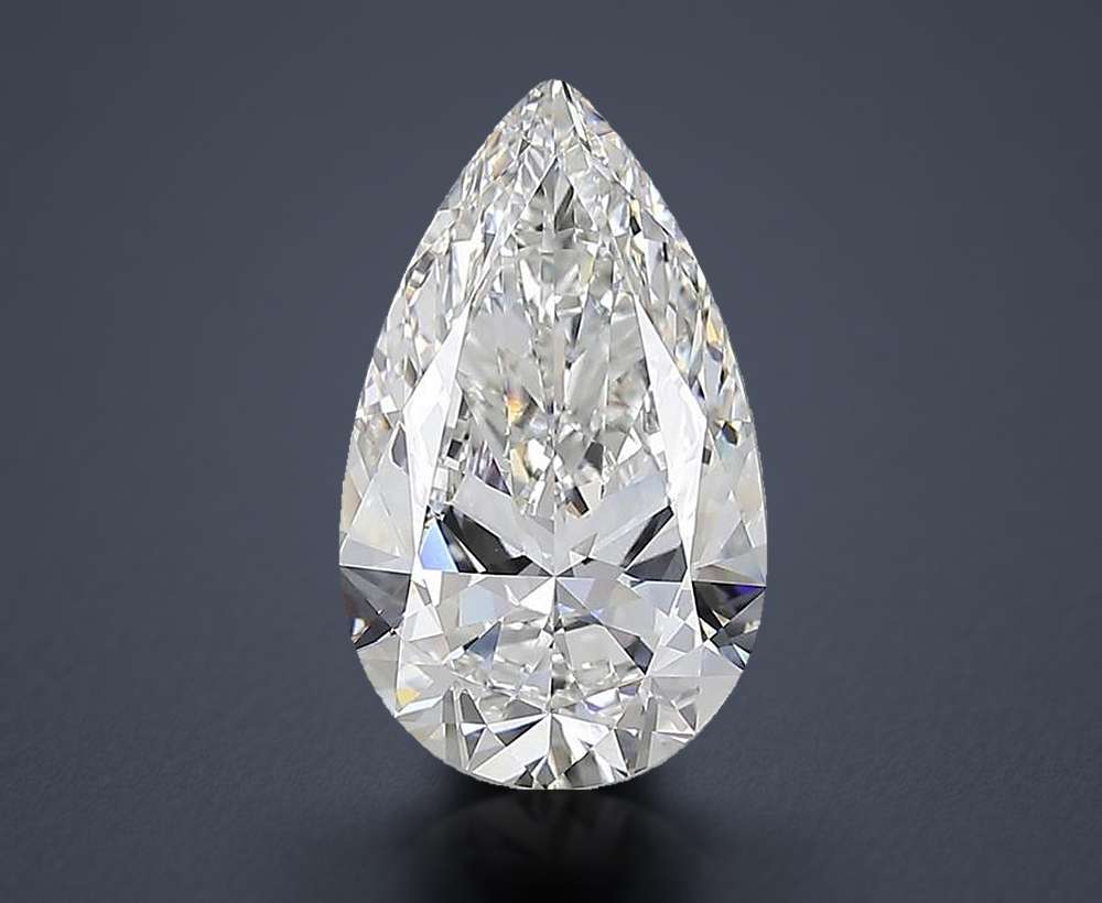15.08 Carat Pear Lab Diamond