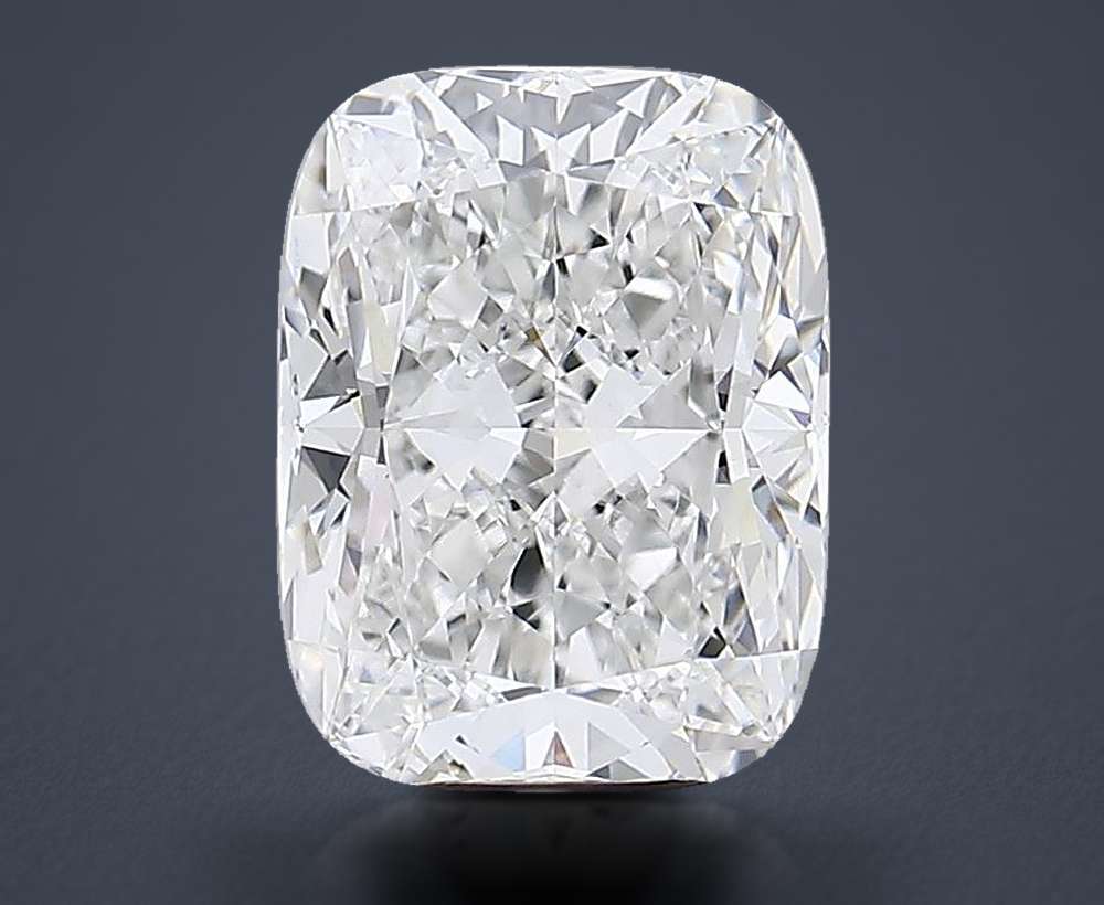 6.63 Carat Cushion Lab Diamond