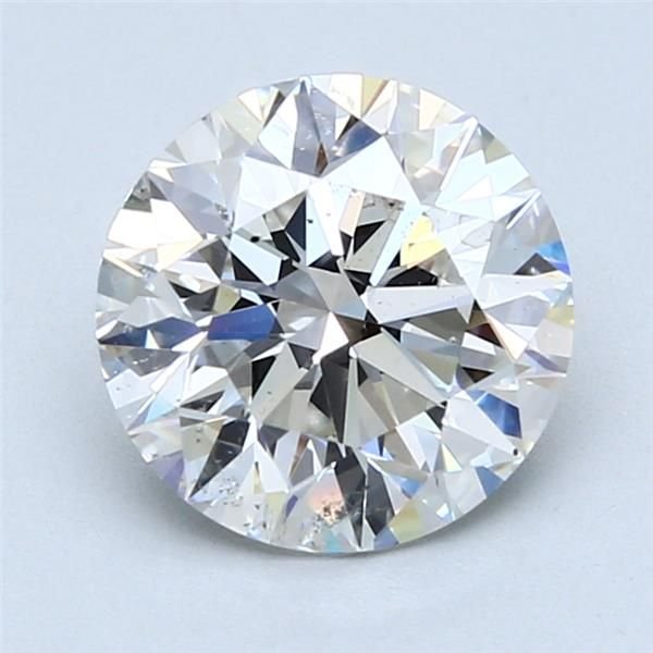 2.51 Carat Round Natural Diamond