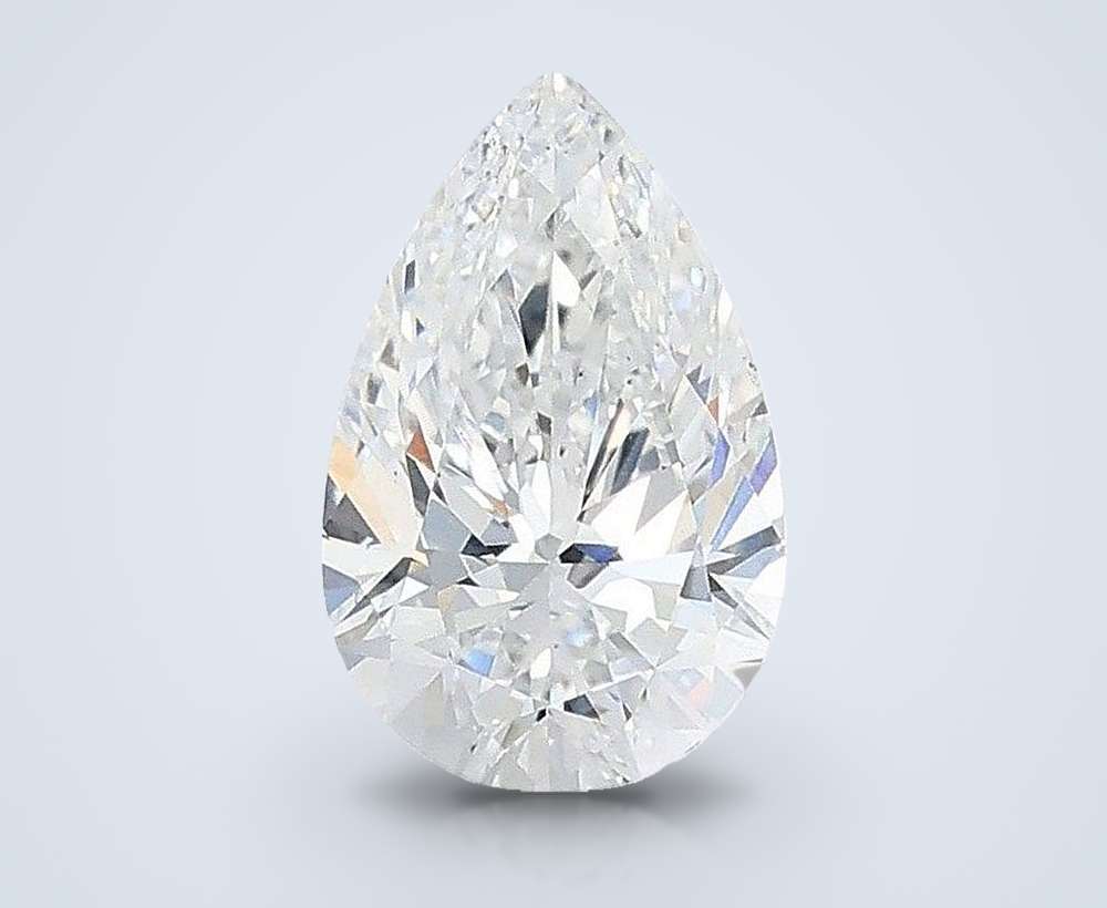 1.00 Carat Pear Lab Diamond