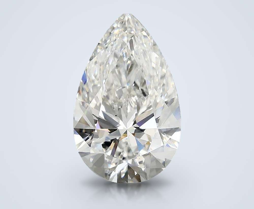 2.80 Carat Pear Lab Diamond