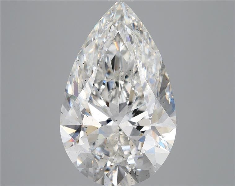 5.71ct G SI2 Rare Carat Ideal Cut Pear Lab Grown Diamond