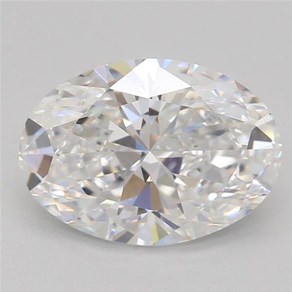 1.07ct D VVS2 Excellent Cut Oval Lab Grown Diamond