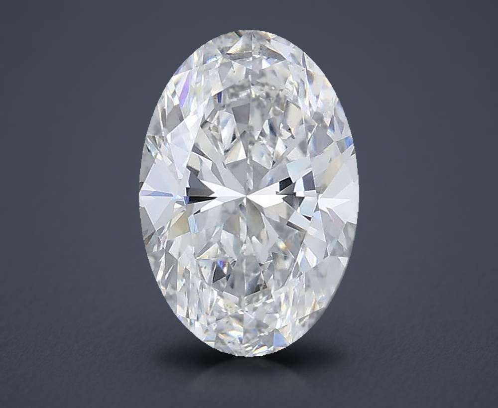 0.92 Carat Oval Lab Diamond