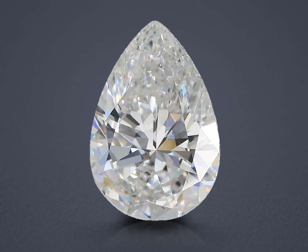 2.00 Carat Pear Lab Diamond