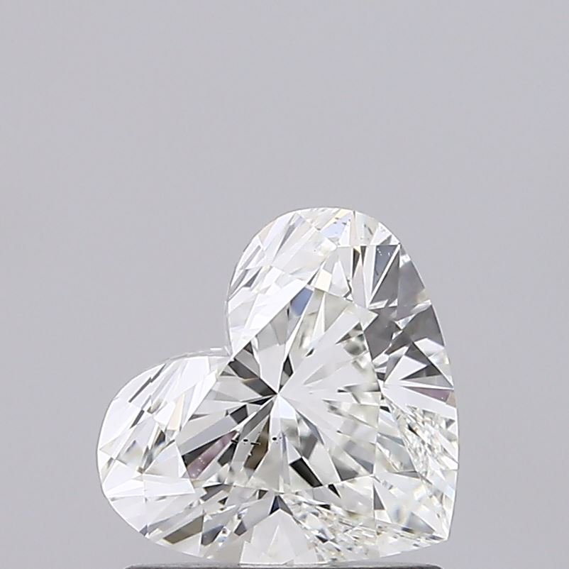 0.99ct G SI1 Rare Carat Ideal Cut Heart Lab Grown Diamond