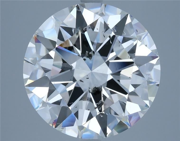 6.13ct G SI2 Excellent Cut Round Diamond