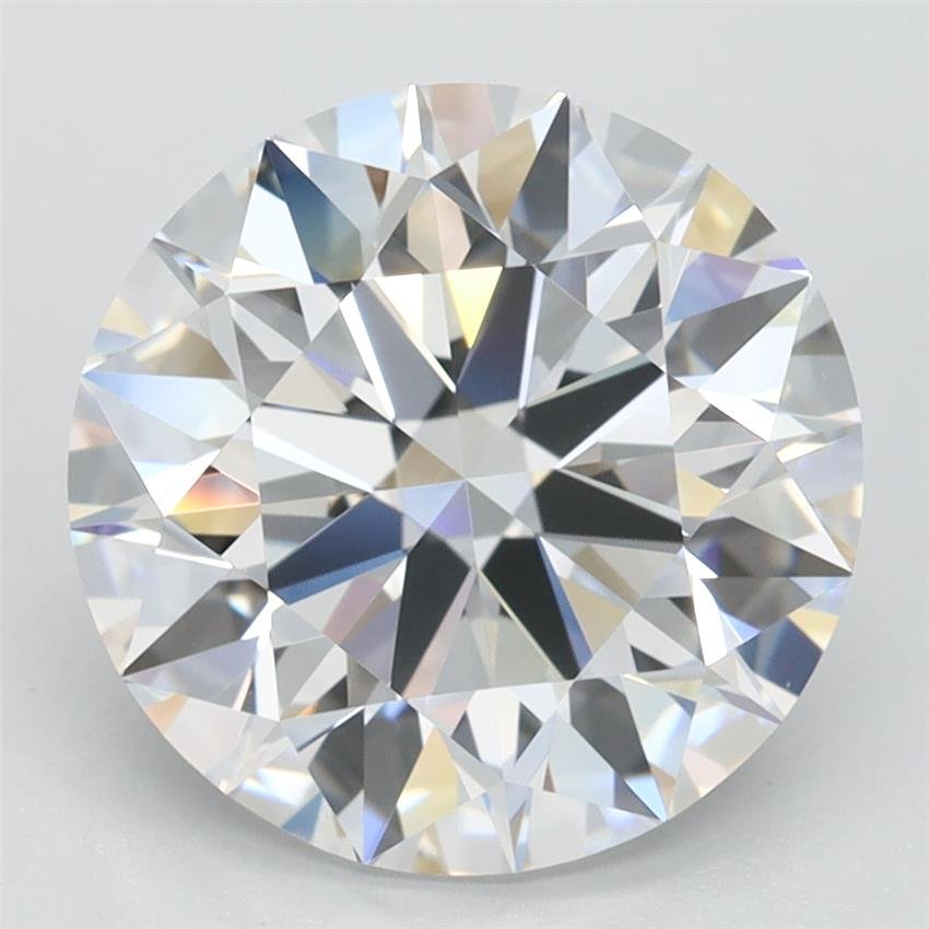 3.45ct D IF Rare Carat Ideal Cut Round Lab Grown Diamond