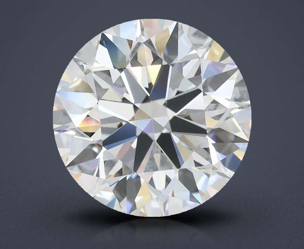 3.45 Carat Round Lab Diamond