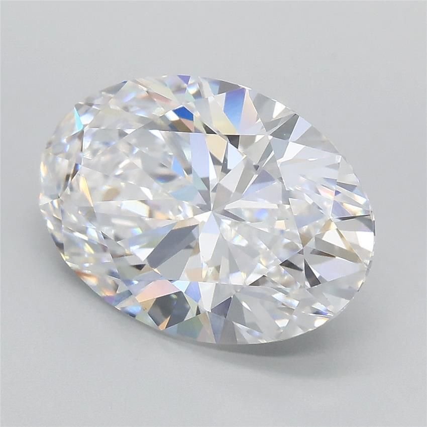 3.05ct D VS1 Rare Carat Ideal Cut Oval Lab Grown Diamond