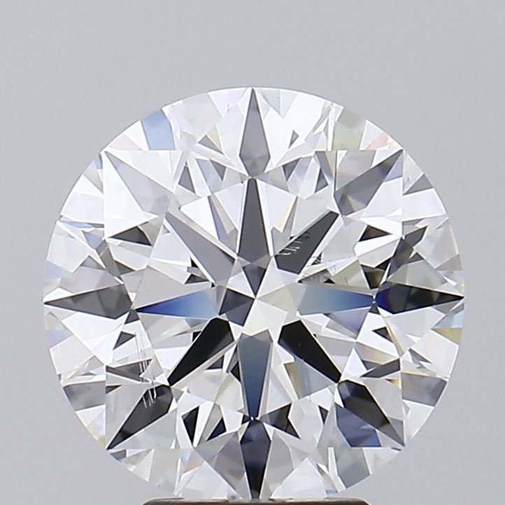 5.04ct D VS2 Rare Carat Ideal Cut Round Lab Grown Diamond