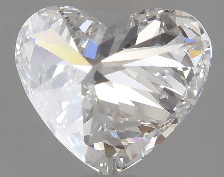 1.33ct F VS1 Rare Carat Ideal Cut Heart Lab Grown Diamond