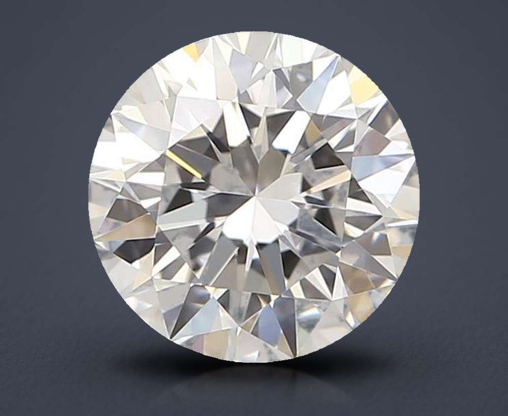 0.71 Carat Round Natural Diamond
