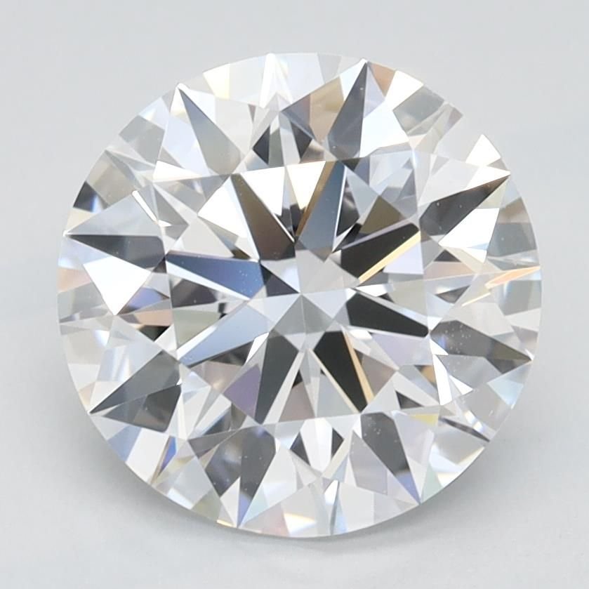 2.07ct D VVS1 Rare Carat Ideal Cut Round Lab Grown Diamond