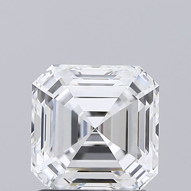 1.58ct E VS1 Rare Carat Ideal Cut Asscher Lab Grown Diamond